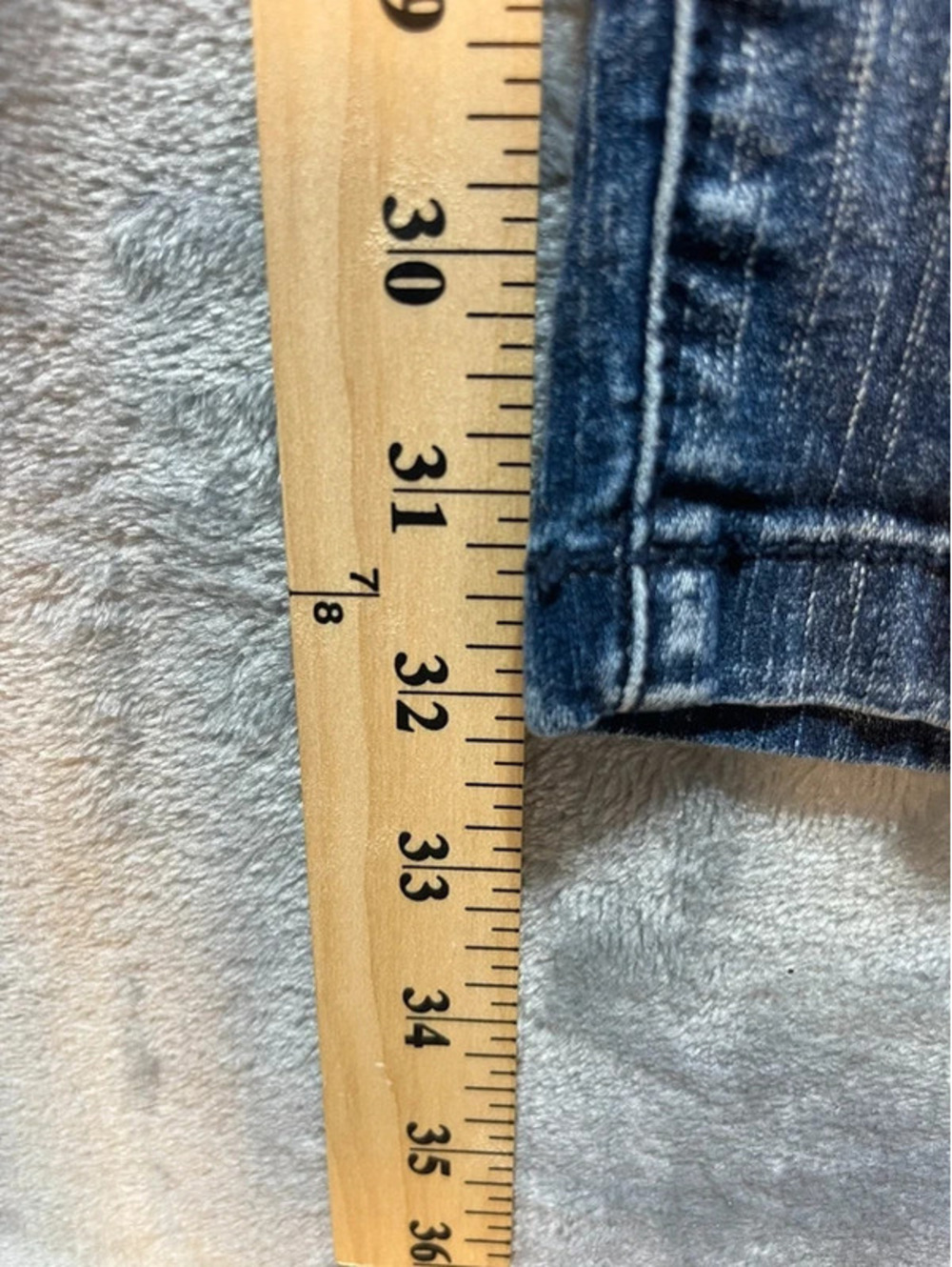 Bubblegum Jeans Womens Size 16 High Rise Y2K Acid Wash Stretch Skinny Denim - Picture 11 of 12